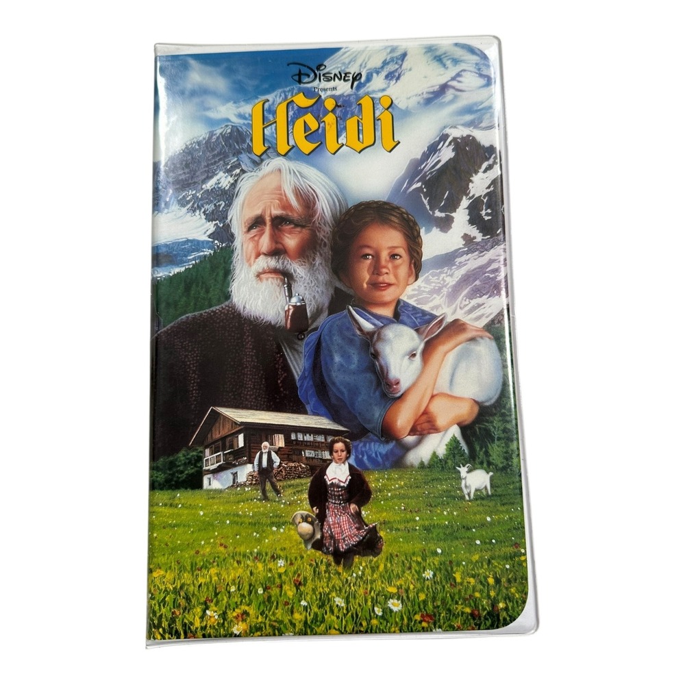 Disney Presents Heidi VHS Movie 1993 Classic Family‎ Film